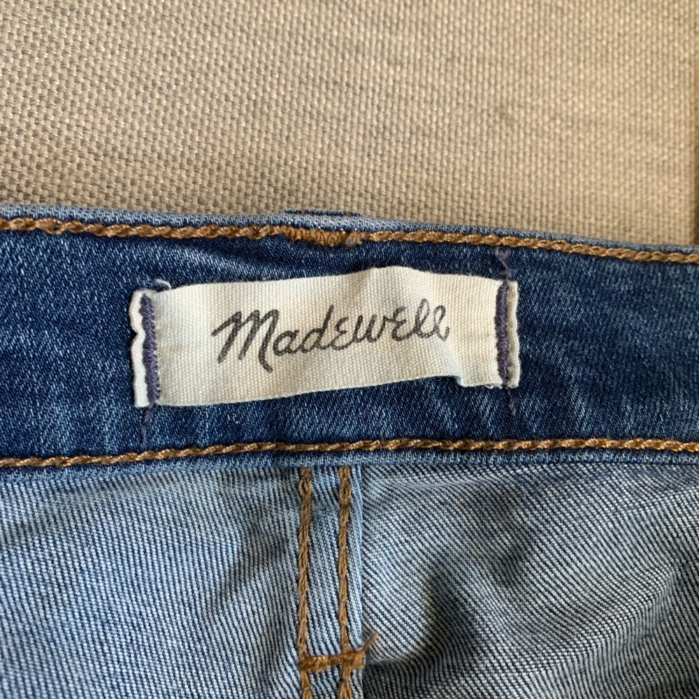 Madewell Women's Blue Jeans - Picture 2 of 5